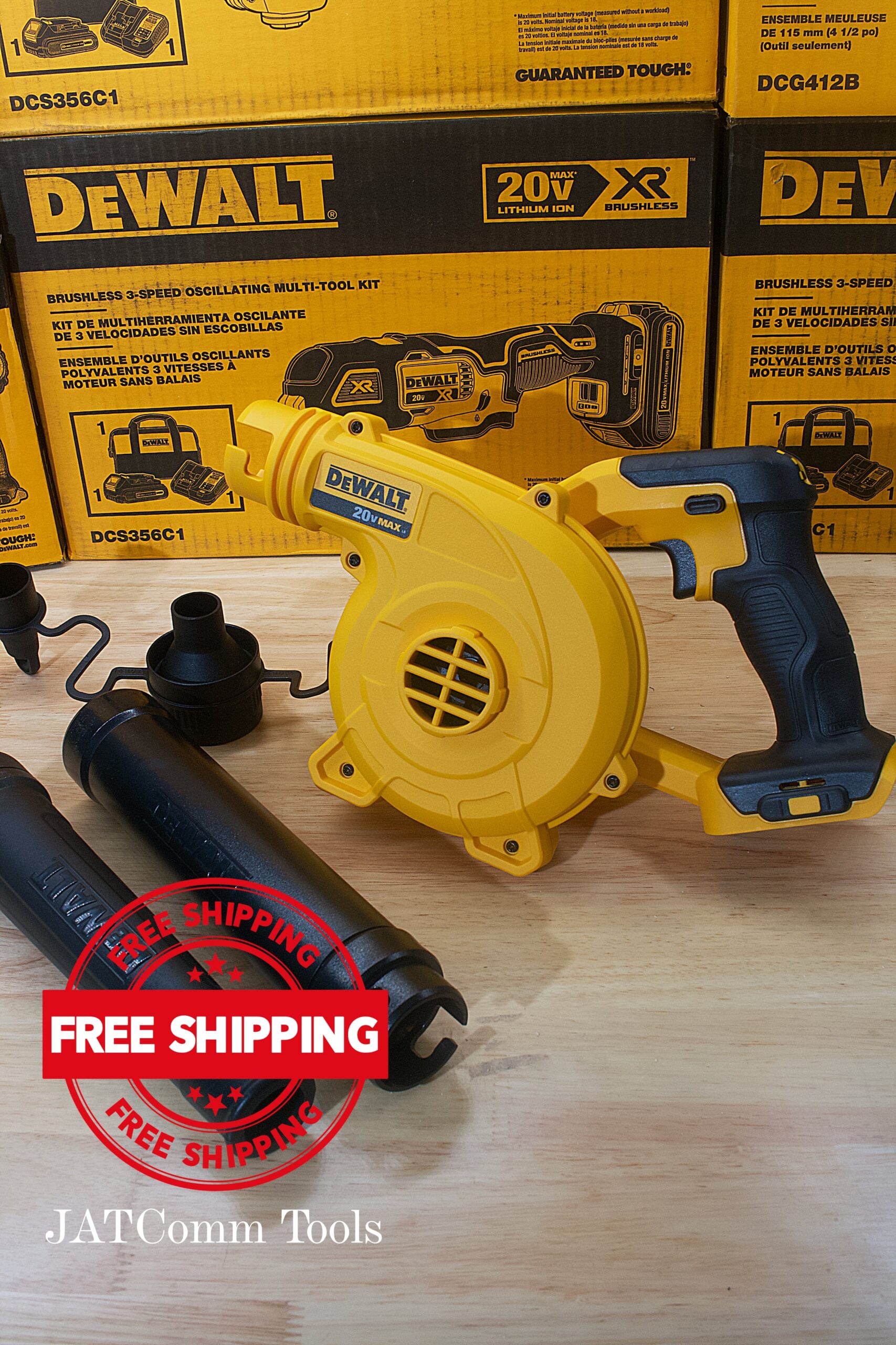 Jobsite 135 MPH CFM (Tool-Only) – JATComm Tools and Accessories